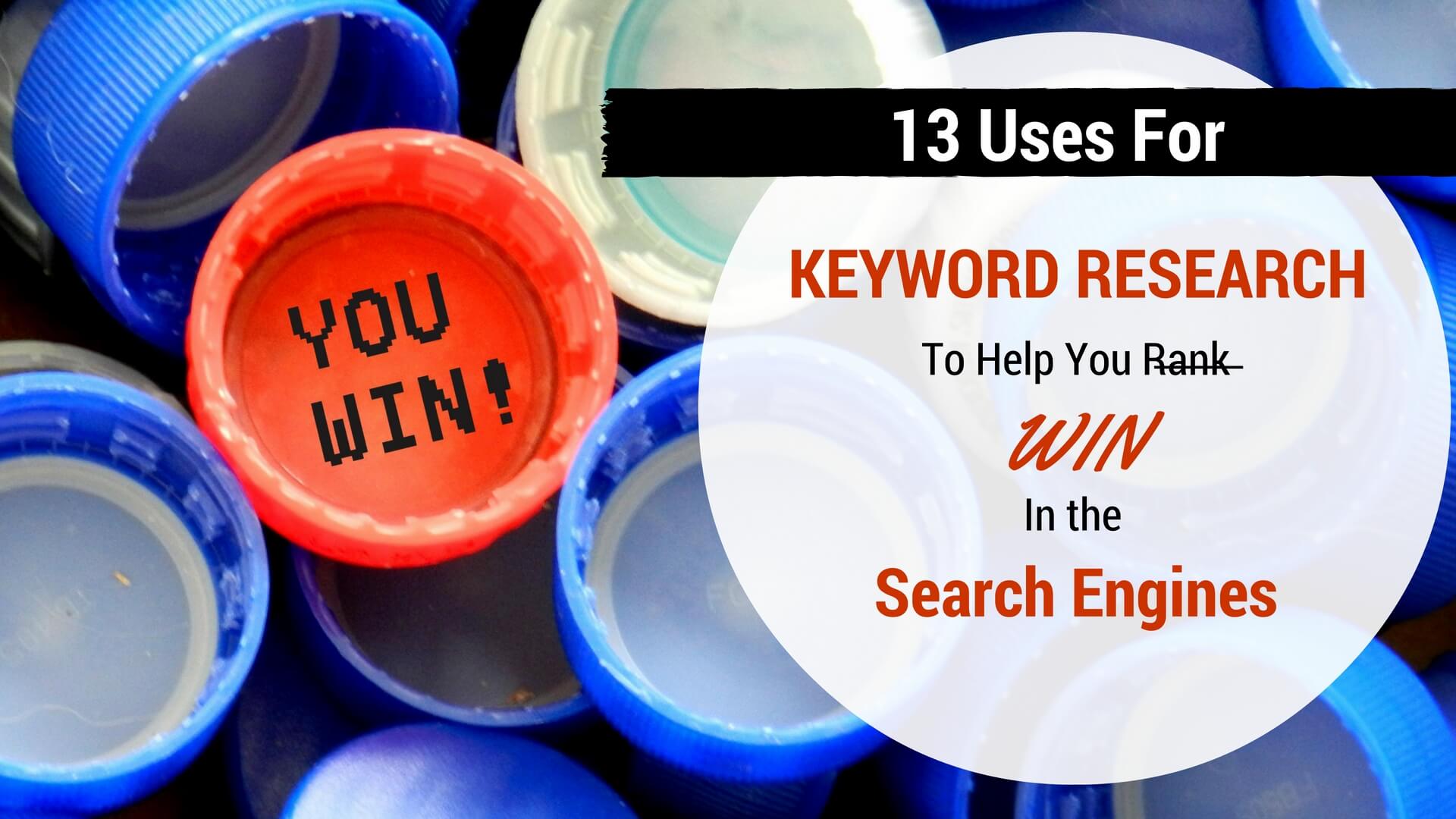 uses for keyword research SEL 1