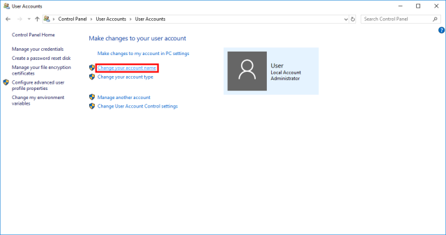 如何更改windows使用者的账户名称? 如何更改windows10使用者的账户名称?-长沙SEO霜天