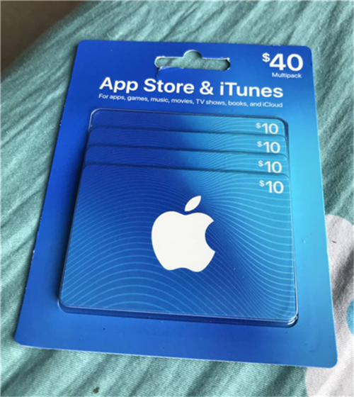 苹果APP store礼品卡
