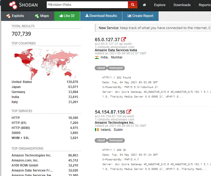Shodan - 互联网上最可怕的搜索引擎! 2 20211129084326705